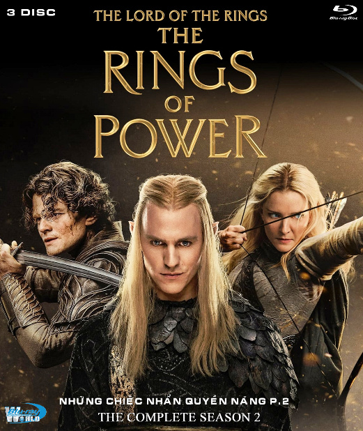 B6285.The Lord of the Rings -The Rings of Power 2024 SEASON 02  P.2 NHỮNG CHIẾC NHẨN QUYỀN NĂNG P.2 (DTS-HD MA 7.1) 3DISC